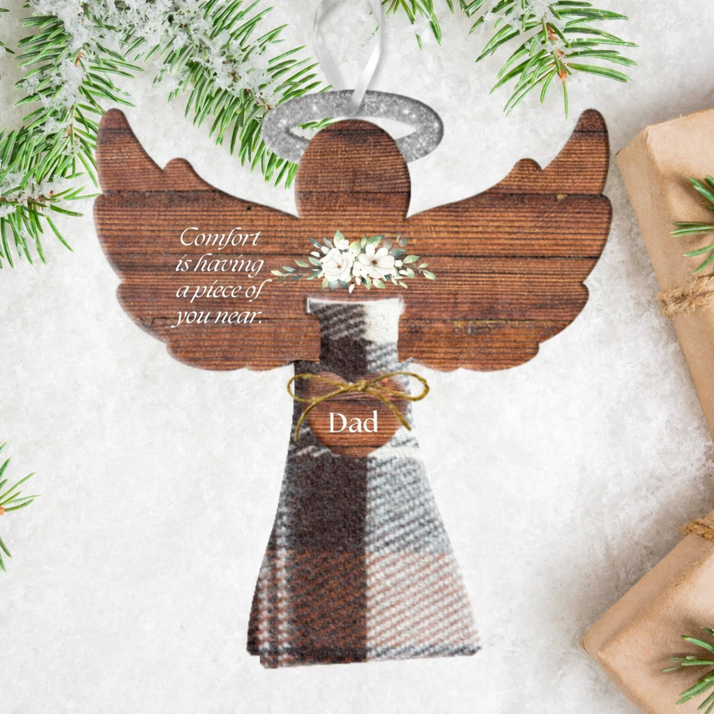 Clothing Keepsake Angel Ornament – Personalized Memorial Gift