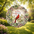 🌿 3D Wind Spinners – Cardinal Memorial Garden Decor