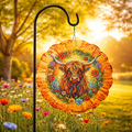 3D Wind Spinners – Highland Cow Garden Decor