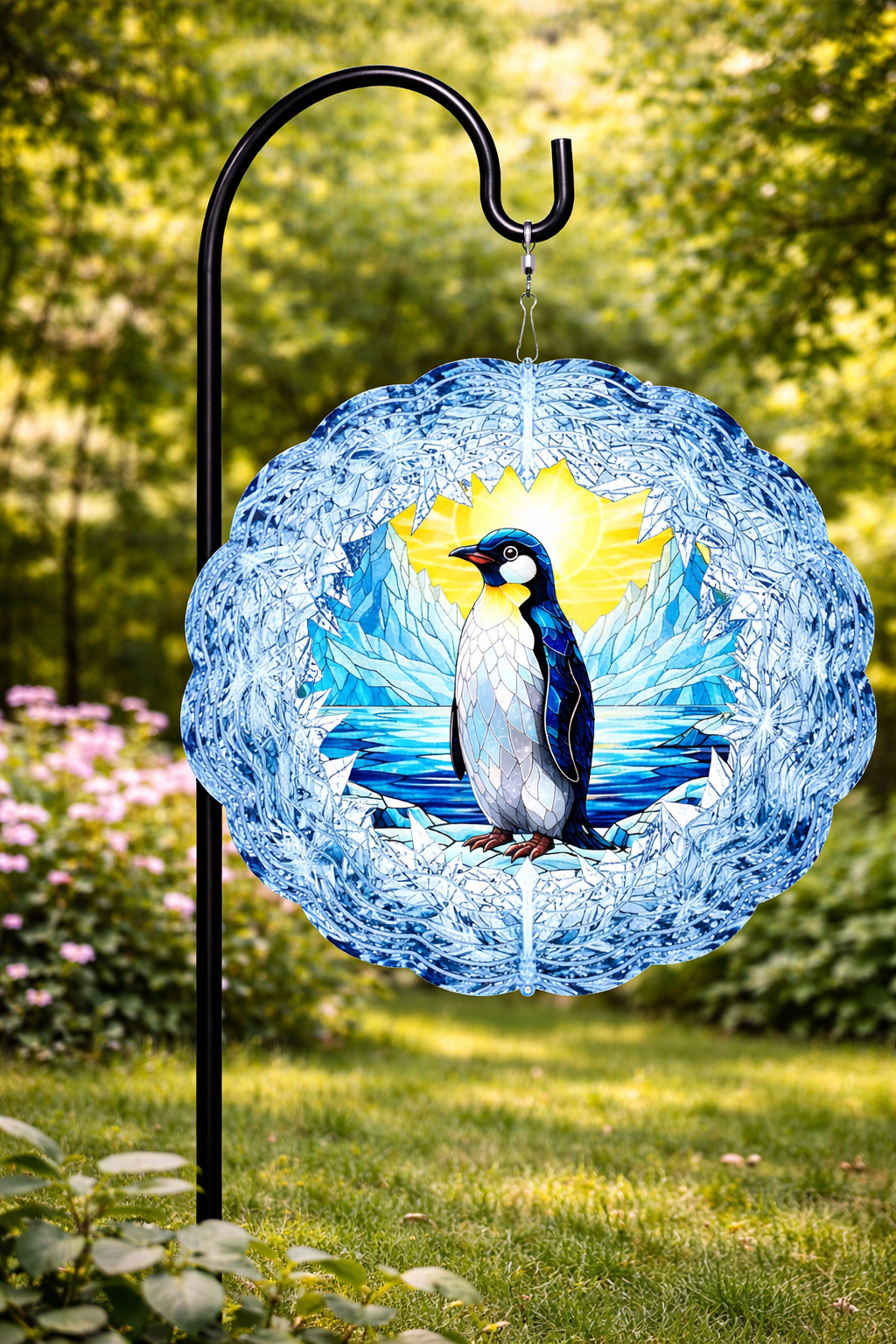 3D Wind Spinners – Penguin Garden Decor