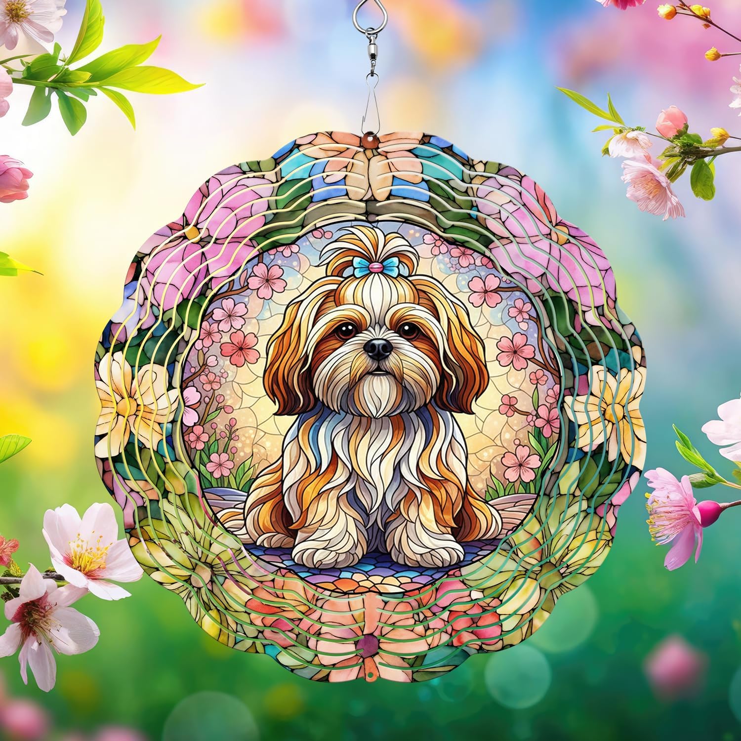 3D Wind Spinners – Shih Tzu Dog Garden Decor