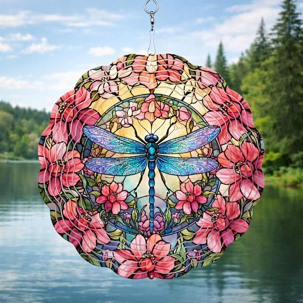 3D Wind Spinners – Dragonfly Garden Decor