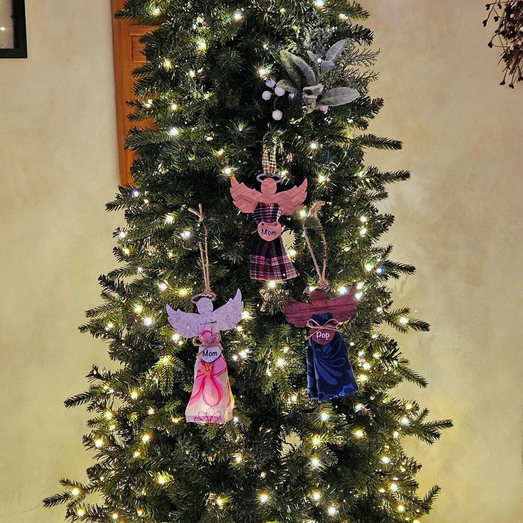 Clothing Keepsake Angel Ornament – Personalized Memorial Gift Mom