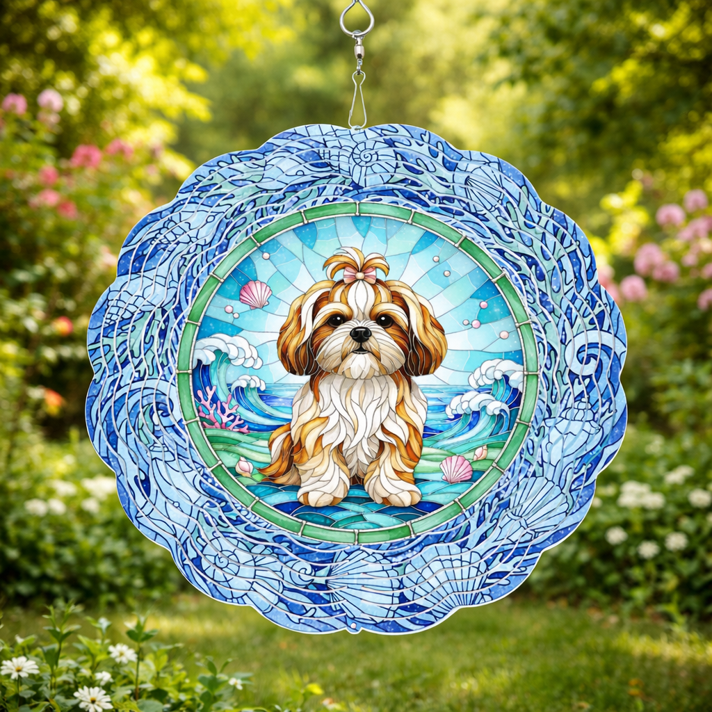 3D Wind Spinners – Shih Tzu Ocean Sea