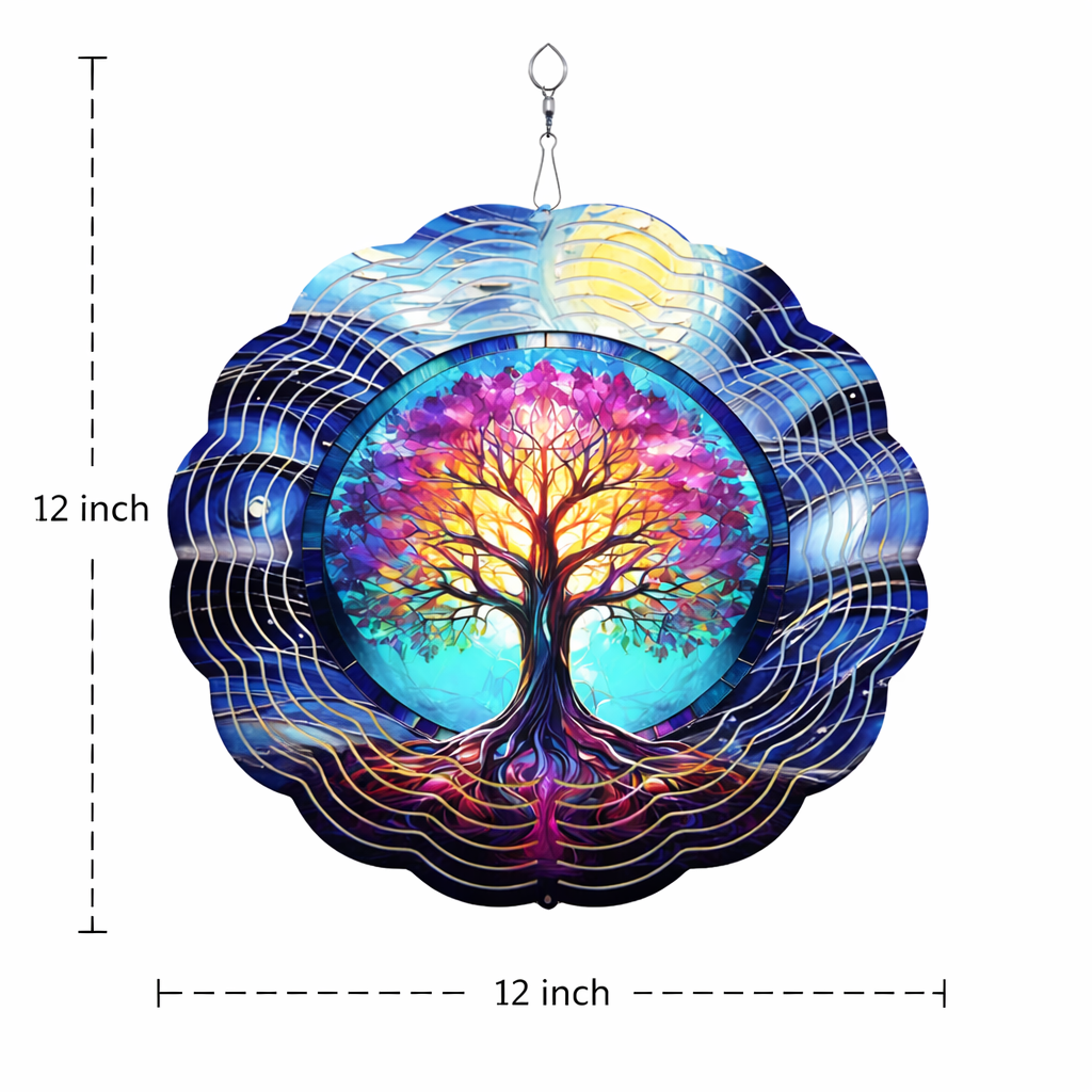 3D Wind Spinners – Tree Of Life Garden Decor