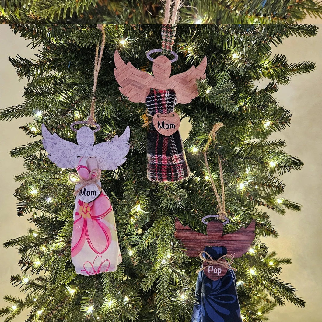 Clothing Keepsake Angel Ornament – Personalized Memorial Gift Pop