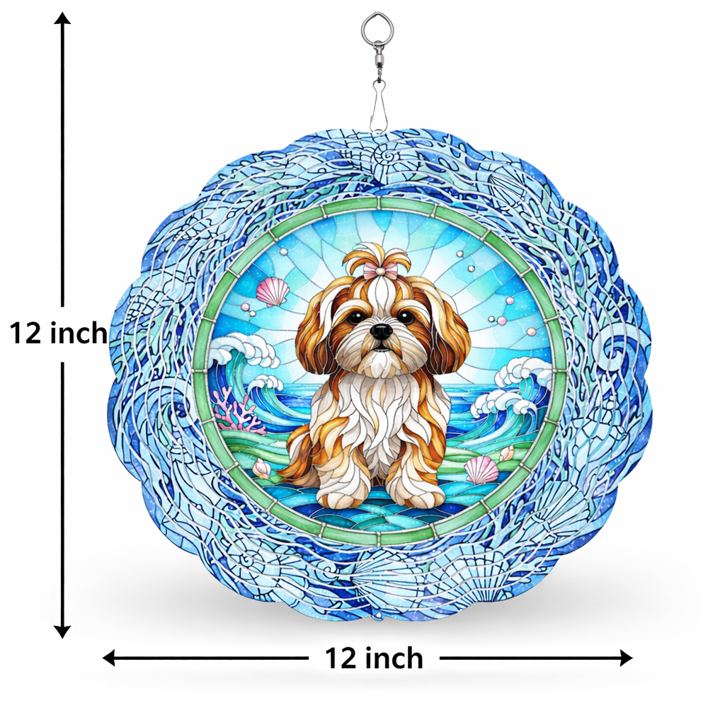 3D Wind Spinners – Shih Tzu Ocean Sea