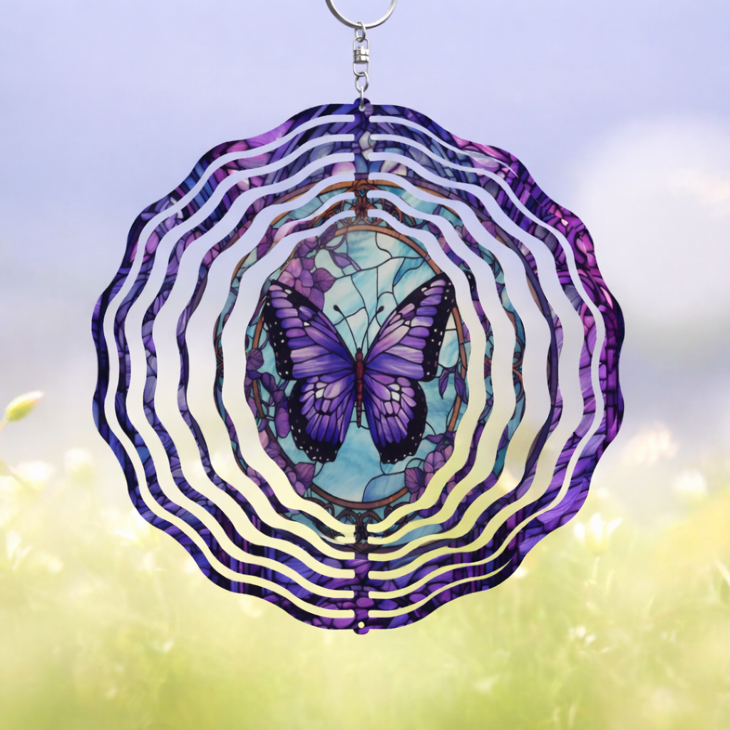 🌿 3D Wind Spinners – Butterfly Garden Decor