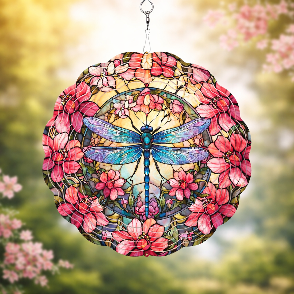 3D Wind Spinners – Dragonfly Garden Decor