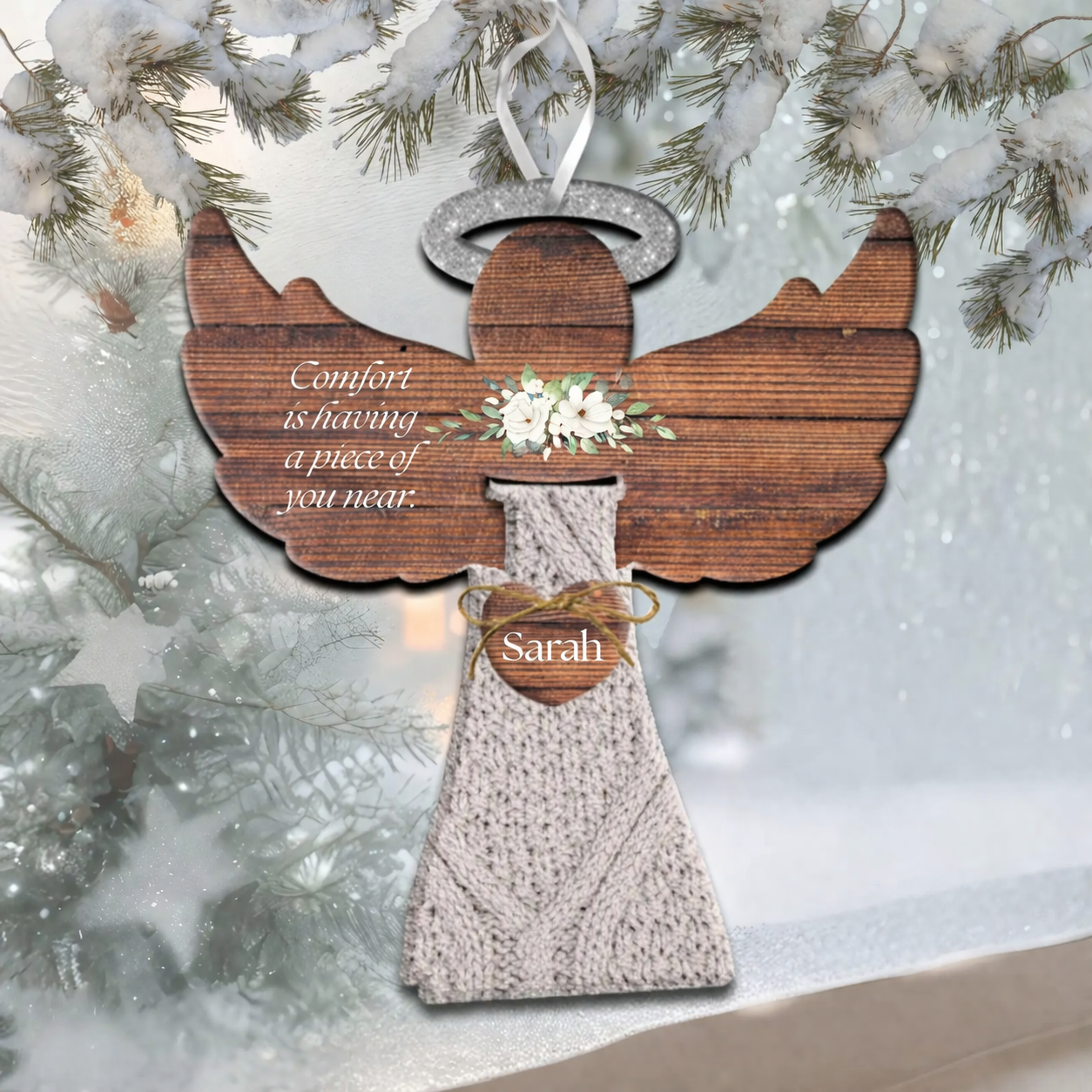 Clothing Keepsake Angel Ornament – Personalized Memorial Gift