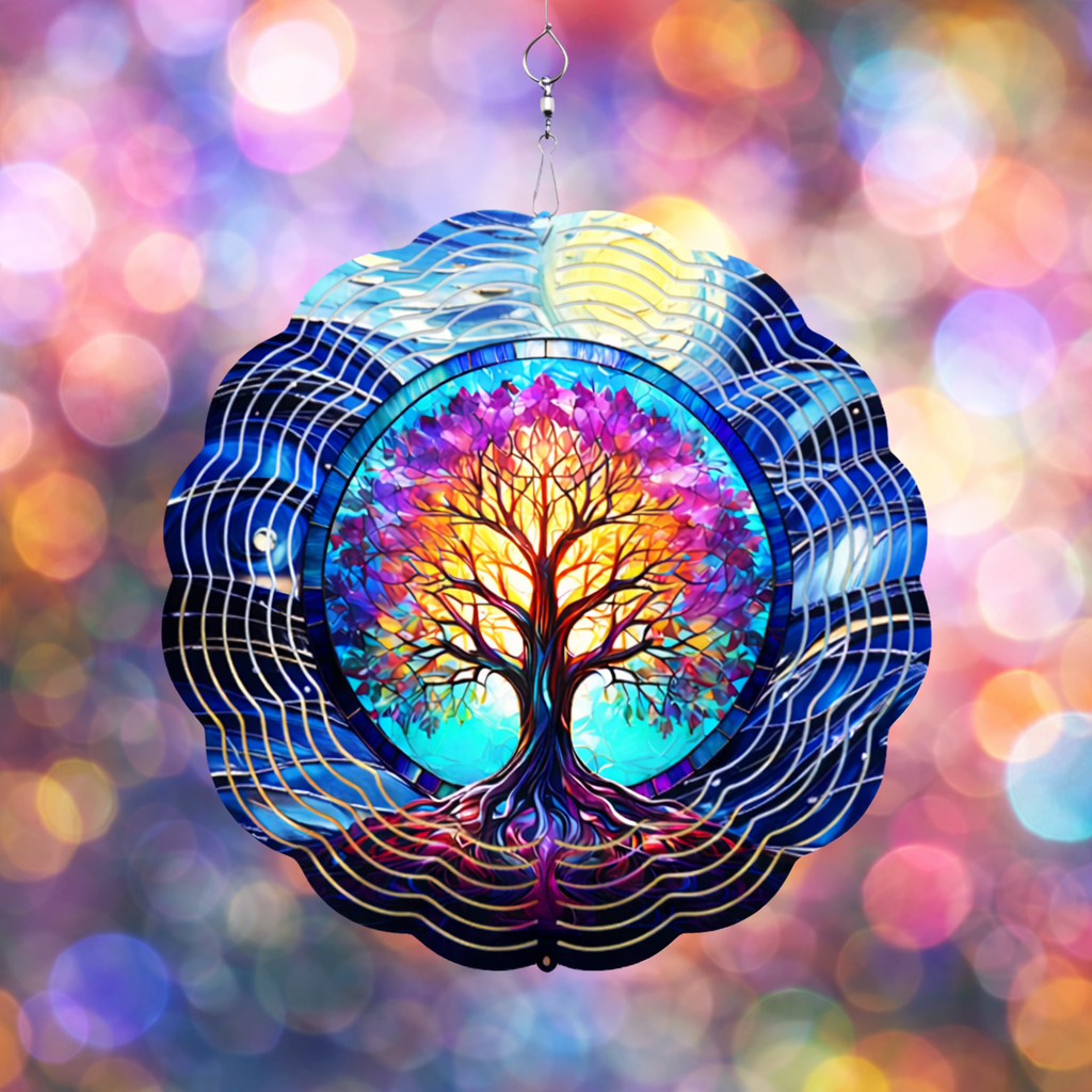 3D Wind Spinners – Tree Of Life Garden Decor