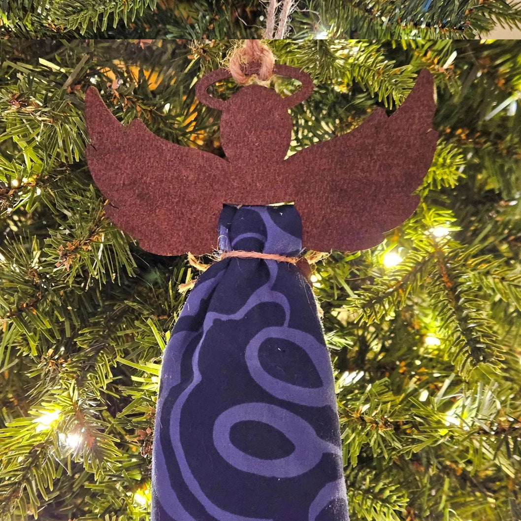 Clothing Keepsake Angel Ornament – Personalized Memorial Gift Pop