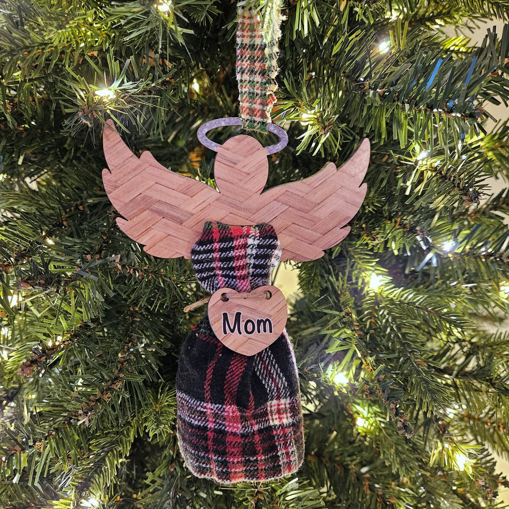Clothing Keepsake Angel Ornament – Personalized Memorial Gift Mom