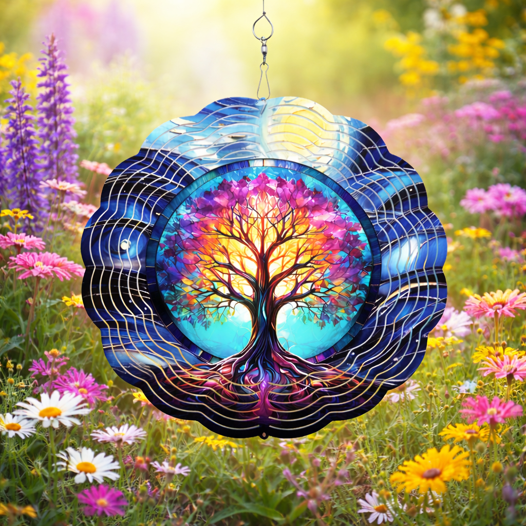 3D Wind Spinners – Tree Of Life Garden Decor