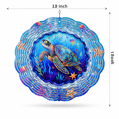 3D Wind Spinners – Sea Turtle Garden Decor