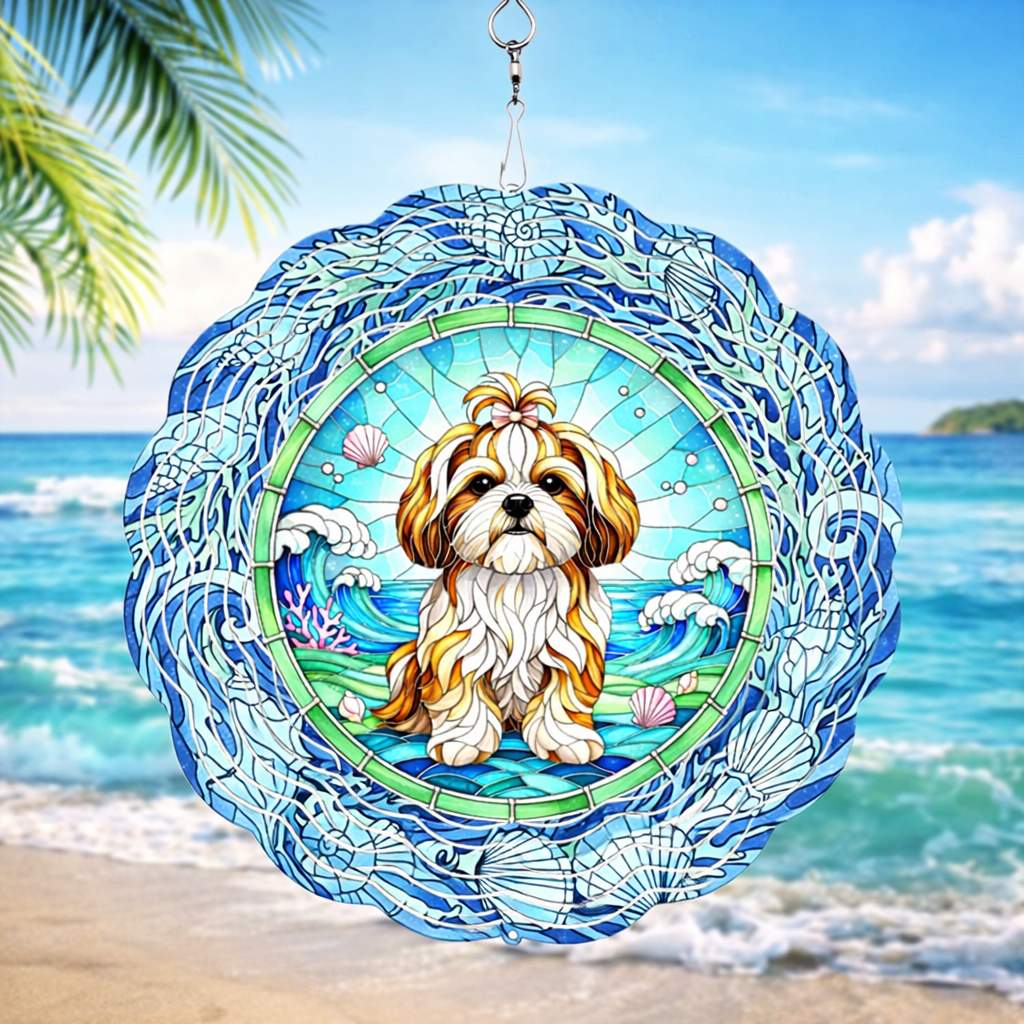 3D Wind Spinners – Shih Tzu Ocean Sea